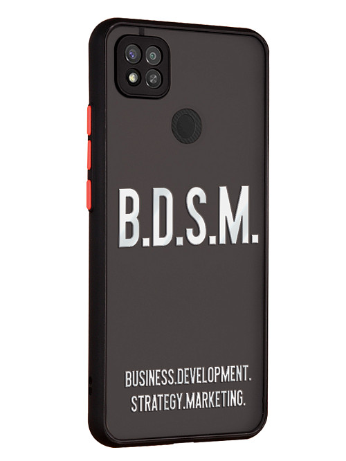 Противоударный чехол для Xiaomi Redmi 9C "B.D.S.M."