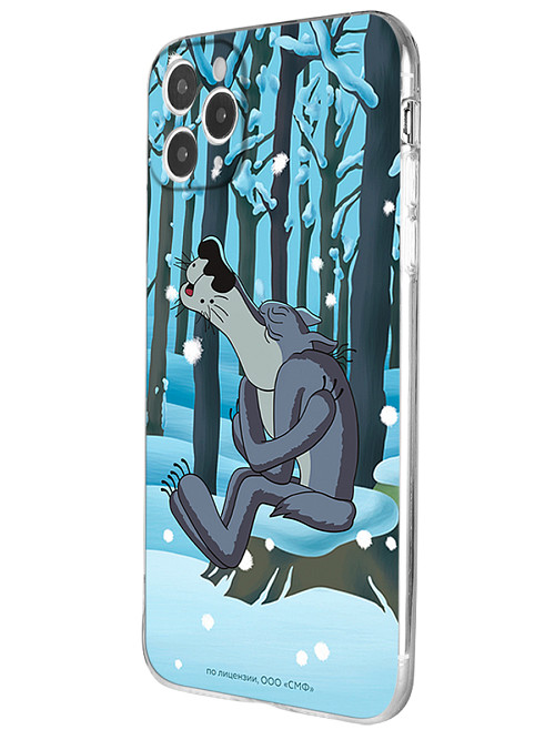 Силиконовый чехол для Apple iPhone 11 Pro Max "Жил был пес: Голодная зима"