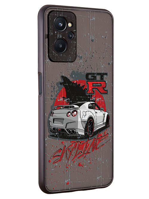 Противоударный чехол для realme 9i "Nissan SKYLINE GTR"