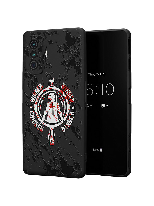 Силиконовый чехол для Xiaomi Redmi K50 Gaming Edition "NOVEL: PUBG winner"