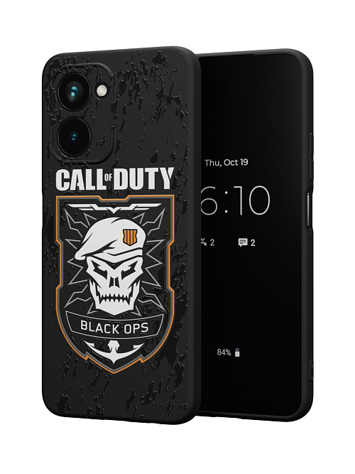 Силиконовый чехол для realme C33 "NOVEL: Call of Duty"