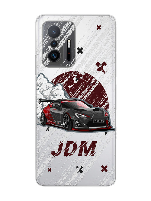 Силиконовый чехол для Xiaomi 11T JDM машина