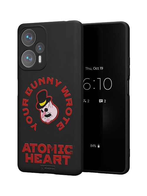 Силиконовый чехол для Xiaomi Redmi Note 12 Turbo "Atomic Heart: Капиталист"