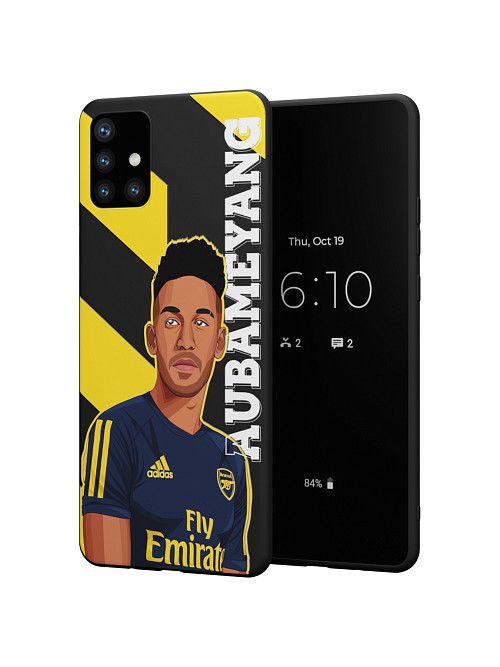 Силиконовый чехол для Samsung Galaxy A51 (4G) "NOVEL: Boateng"