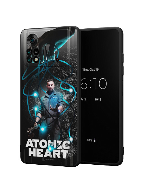 Силиконовый чехол для Poco X4 Pro (5G) "Atomic Heart: ХРАЗ"