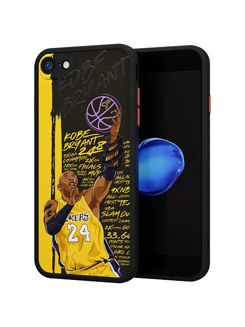 Противоударный чехол для Apple iPhone SE (2020) "NOVEL: Kobe Bryant"