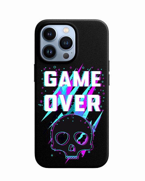 Силиконовый чехол для Apple iPhone 13 Pro Game over