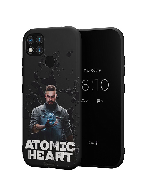 Силиконовый чехол для Xiaomi Redmi 9C "Atomic Heart: Товарищ Нечаев"