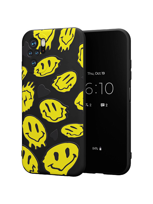 Силиконовый чехол для Xiaomi Poco M5S "Smile"