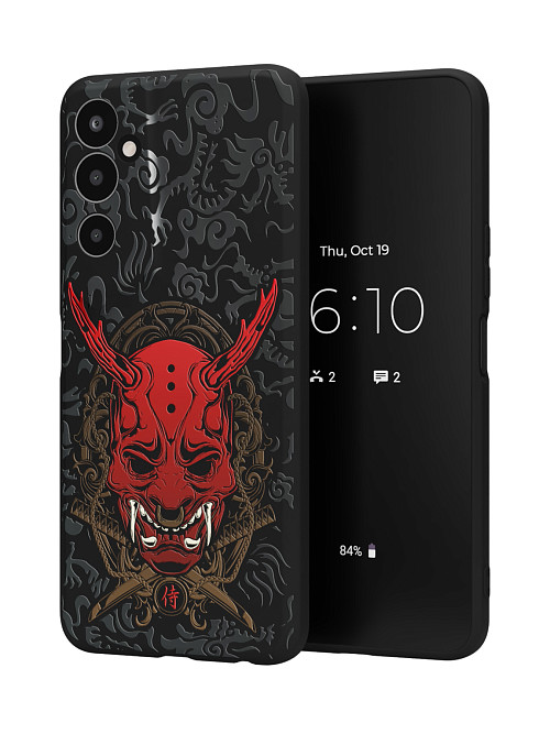 Силиконовый чехол для Tecno Pova Neo 2 Red Oni mask