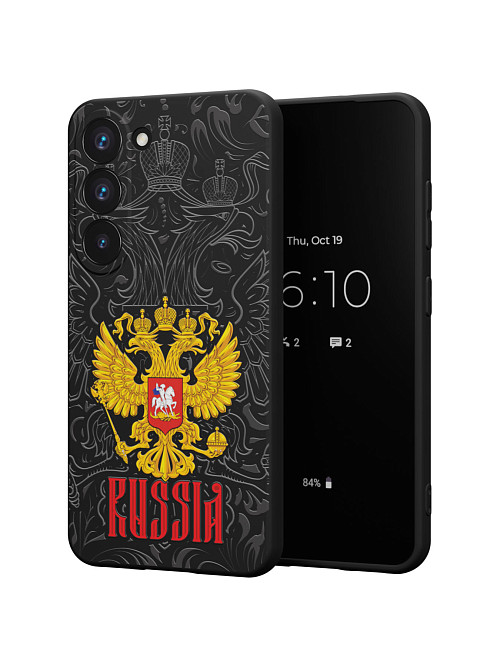 Силиконовый чехол для Samsung Galaxy S23 "Россия"