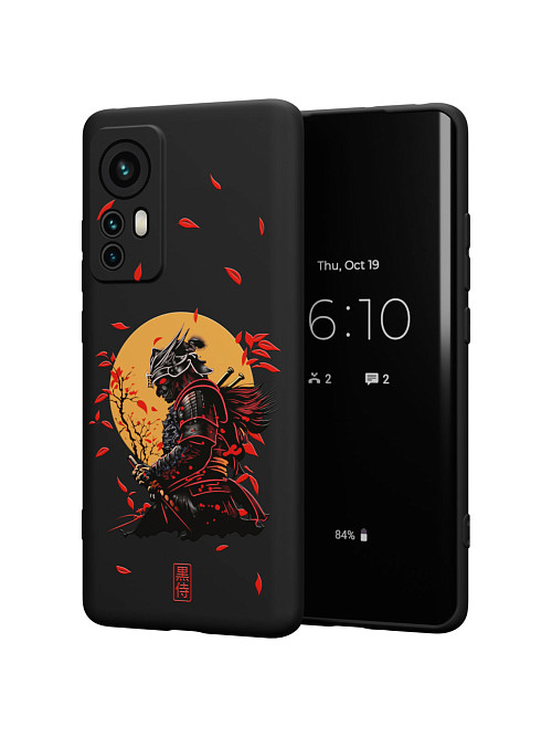 Силиконовый чехол для Xiaomi 12X "Самурай"