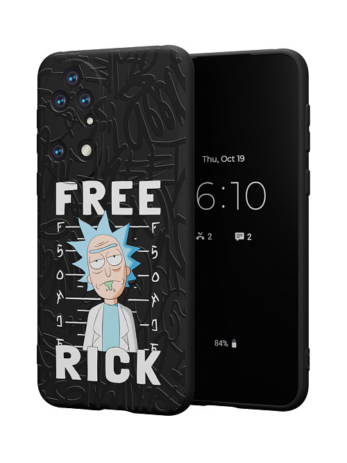 Силиконовый чехол для Huawei P50 "NOVEL: Free Rick"