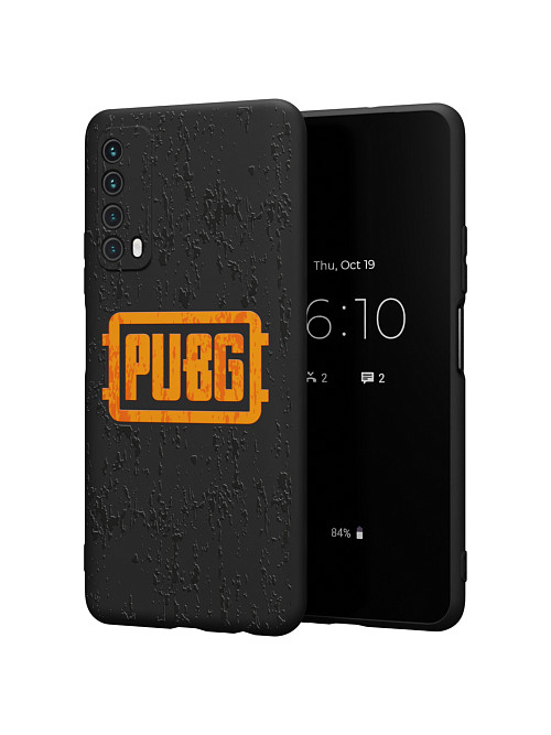 Силиконовый чехол для Huawei P Smart (2021) "NOVEL: PUBG"