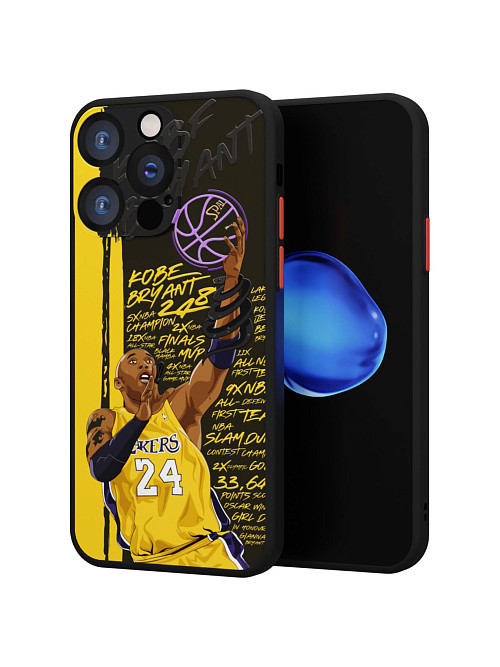 Противоударный чехол для Apple iPhone 14 Pro "NOVEL: Kobe Bryant"