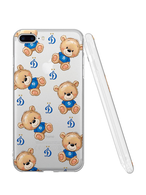 Силиконовый чехол для Apple iPhone 7 Plus "Динамо: Плюшевые медвежата"