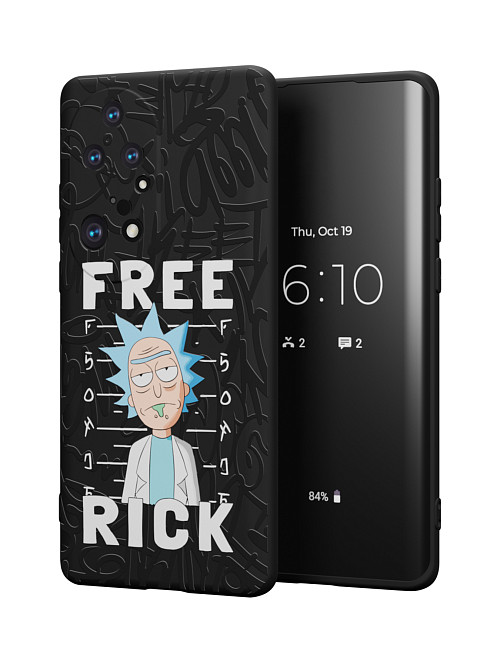 Силиконовый чехол для Huawei P50 Pro "NOVEL: Free Rick"