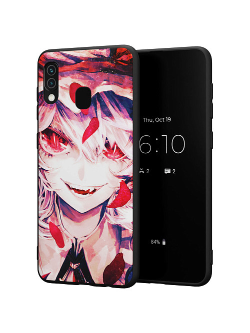 Силиконовый чехол для Samsung Galaxy A20 "Touhou Project - Remilia Scarlet"