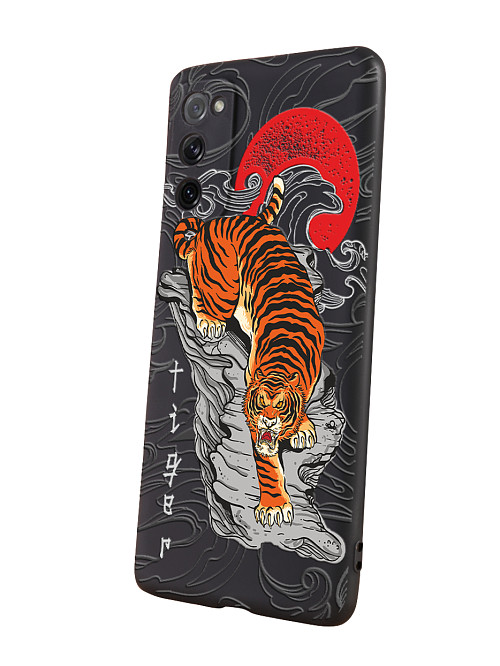 Силиконовый чехол для Samsung Galaxy S20 Fan Edition Китайский тигр