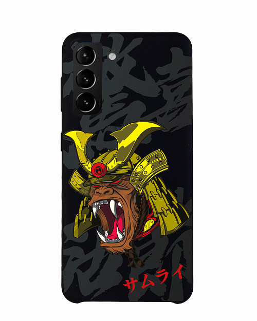Силиконовый чехол для Samsung Galaxy S21 (5G) "Samurai Kong"