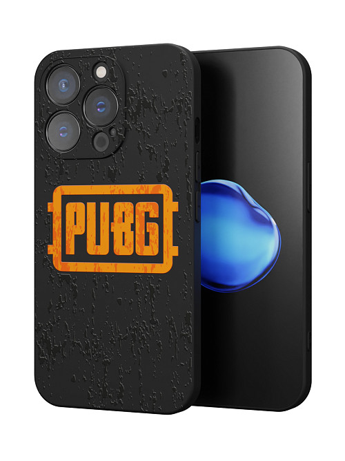 Силиконовый чехол для Apple iPhone 15 Pro "NOVEL: PUBG"