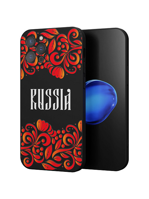 Силиконовый чехол для Apple iPhone 12 Pro "Русский стиль"