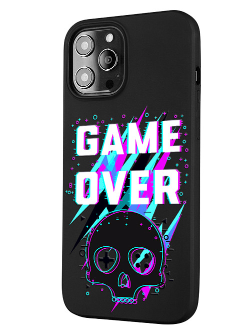 Силиконовый чехол для Apple iPhone 12 Pro Max "Game over"