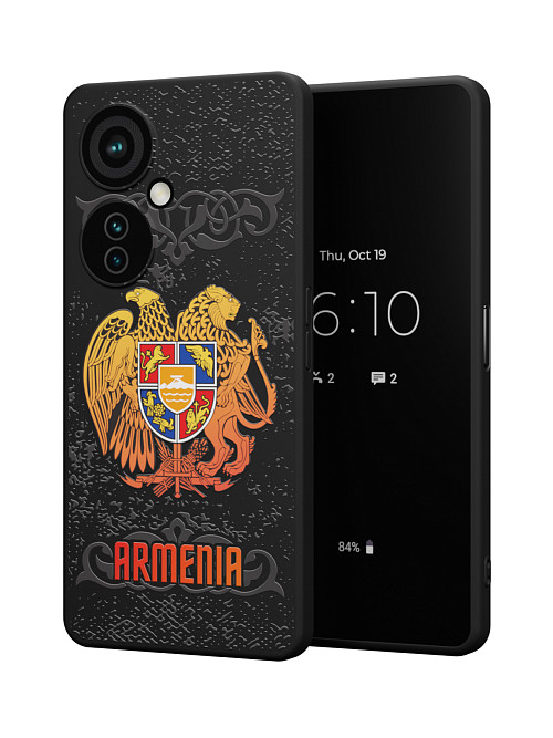 Силиконовый чехол для OnePlus Nord CE 3 Lite (5G) "Герб Армении"