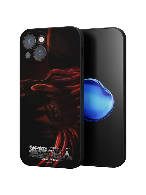 Силиконовый чехол для Apple iPhone 13 "AOT: Эрен Йегер"