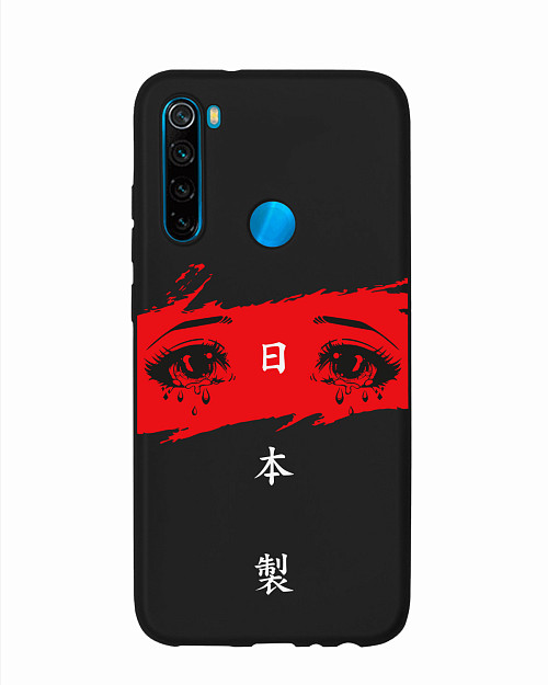 Силиконовый чехол для Xiaomi Redmi Note 8 Грустные глаза