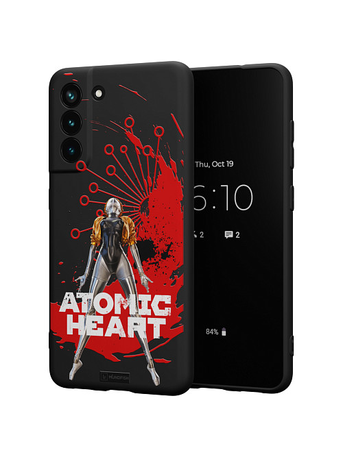 Силиконовый чехол для Samsung Galaxy S21 FE "Atomic Heart: Правая близняшка"