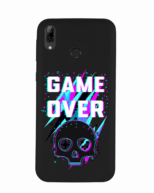 Силиконовый чехол для Huawei P Smart (2019) Game over