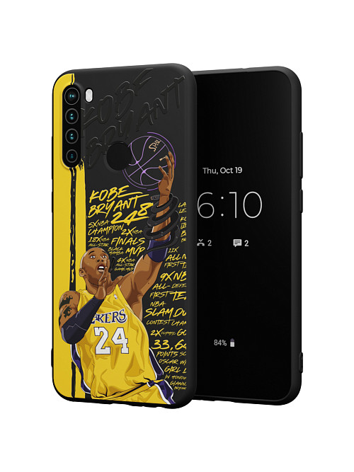 Силиконовый чехол для Xiaomi Redmi Note 8T "NOVEL: Kobe Bryant"