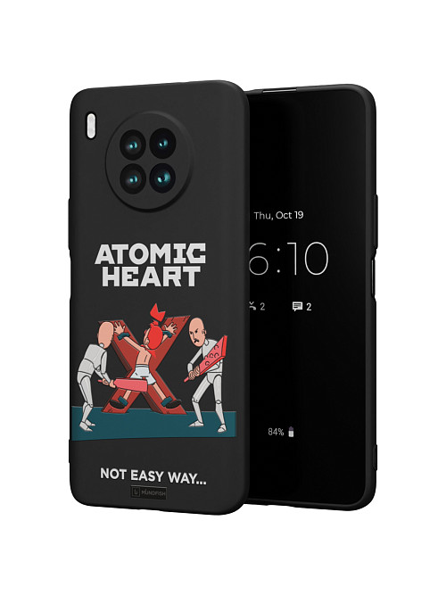 Силиконовый чехол для Huawei Nova 8i "Atomic Heart: Not Easy Way"