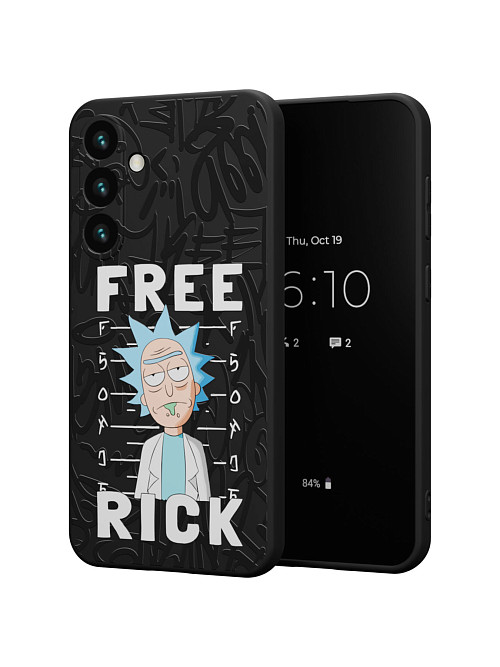 Силиконовый чехол для Samsung Galaxy S24 "NOVEL: Free Rick"