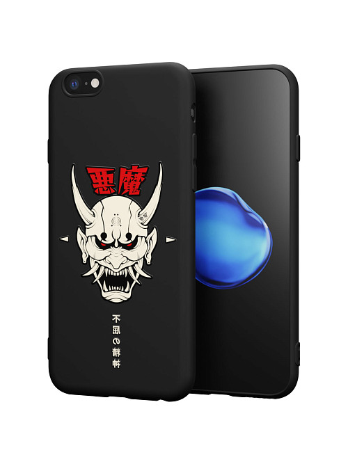 Силиконовый чехол для Apple iPhone 6S "Demon"