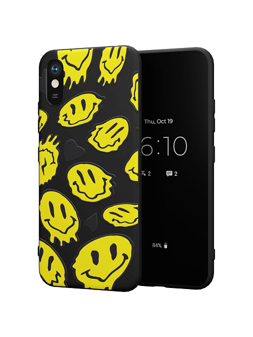 Силиконовый чехол для Xiaomi Redmi 9A "Smile"