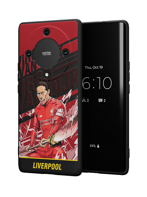 Силиконовый чехол для Honor Magic 5 Lite (5G) "NOVEL: Liverpool"