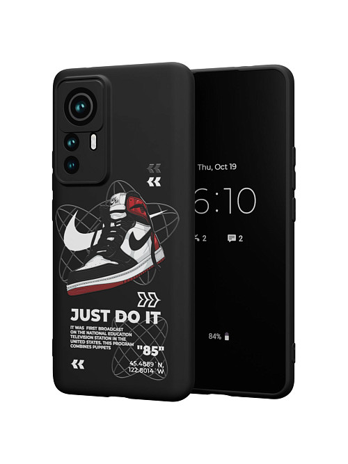 Силиконовый чехол для Xiaomi 12T "NOVEL: Just Do It"