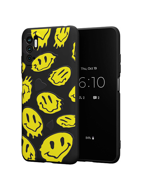 Силиконовый чехол для Xiaomi Redmi Note 10T "Smile"