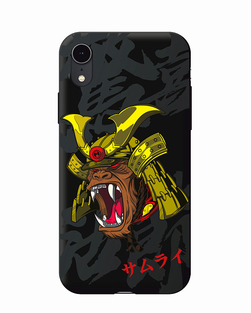 Силиконовый чехол для Apple iPhone Xr "Samurai Kong"