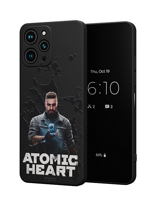 Силиконовый чехол для Xiaomi Redmi 12 "Atomic Heart: Товарищ Нечаев"