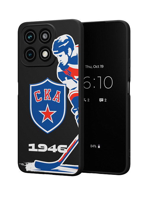 Силиконовый чехол для Honor X8a (4G) "СКА: Игрок 1946"