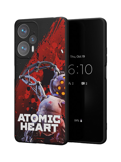 Силиконовый чехол для Poco F5 "Atomic Heart: Беляш (МА-9)"