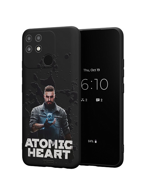 Силиконовый чехол для Realme Narzo 50A "Atomic Heart: Товарищ Нечаев"