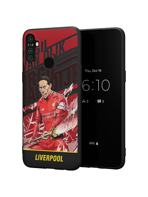 Силиконовый чехол для Realme C3 "NOVEL: Liverpool"