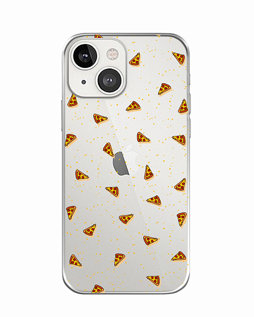Силиконовый чехол для Apple iPhone 13 mini Пицца