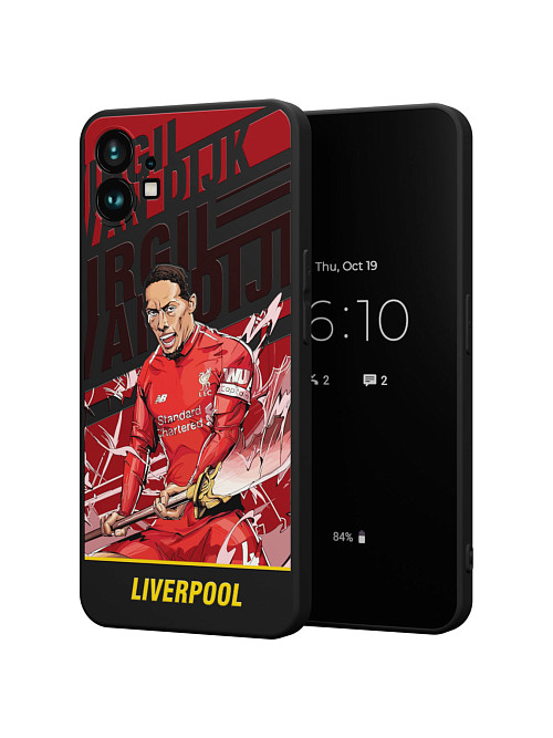 Силиконовый чехол для Nothing Phone 1 "NOVEL: Liverpool"