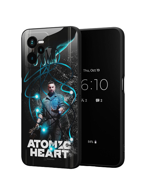 Силиконовый чехол для realme C35 "Atomic Heart: ХРАЗ"