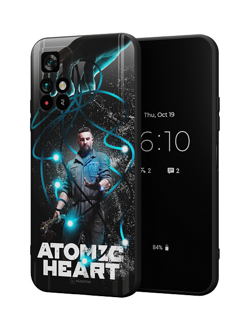 Силиконовый чехол для Poco M4 Pro (5G) "Atomic Heart: ХРАЗ"